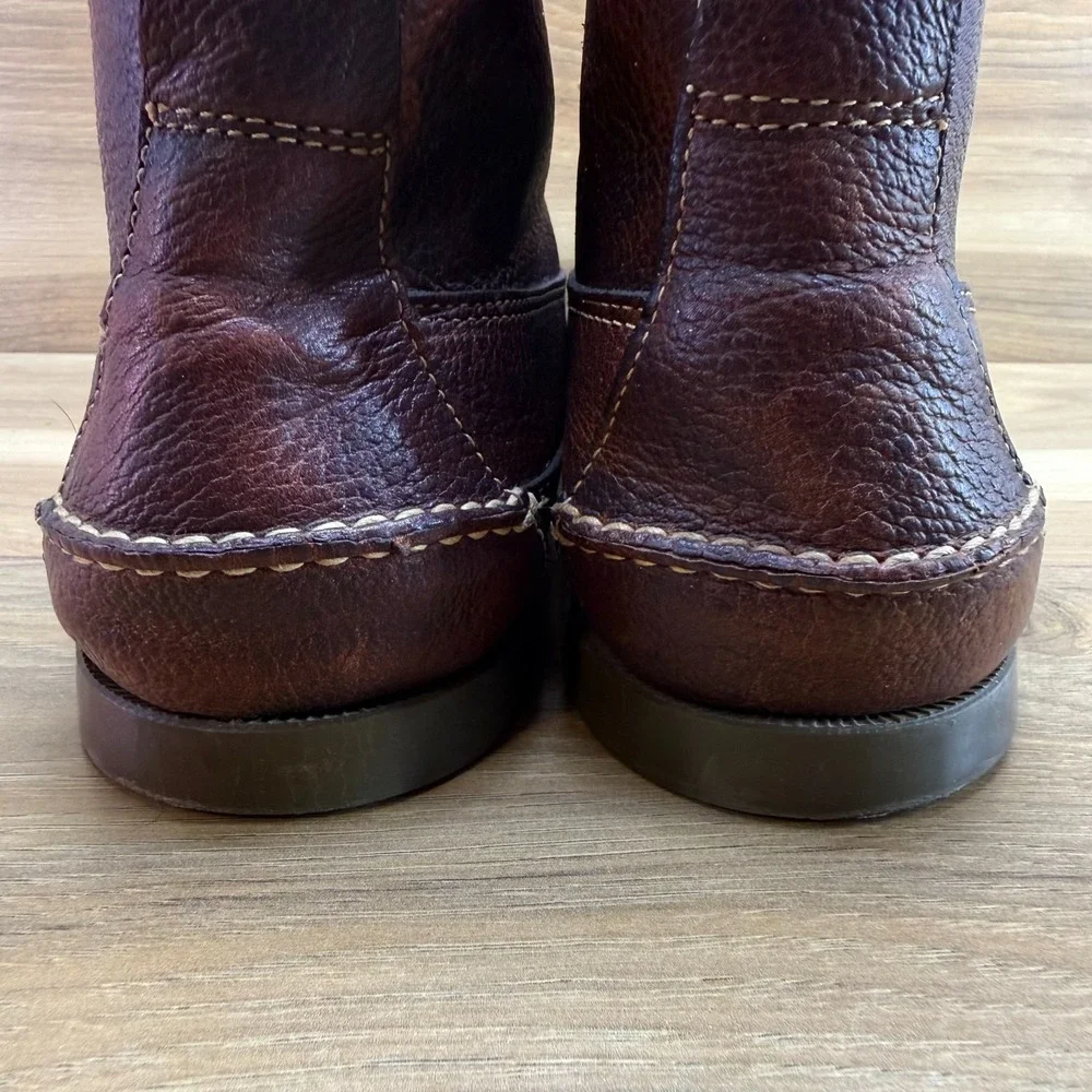 LL BEAN Jackman Moc Toe Chukka Boot Mens 11 D Handsewn Casual Outdoor Heritage